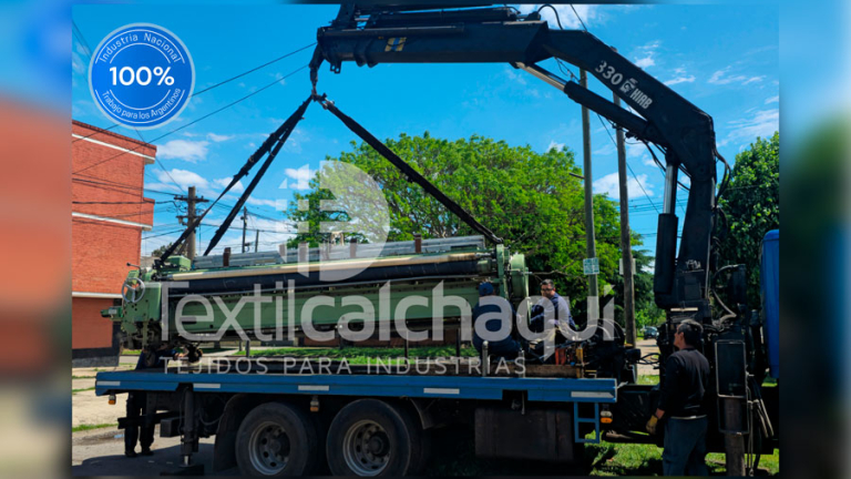 TEXTIL CALCHAQUÍ AMPLÍA SU CAPACIDAD CON TECNOLOGÍA DE VANGUARDIA